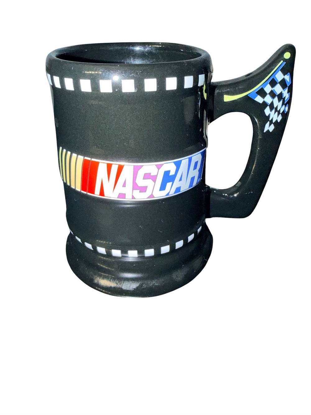 NASCAR Large Ceramic Beer Stein Mug 2003 Microwave and Dishwasher Safe 6” Tall